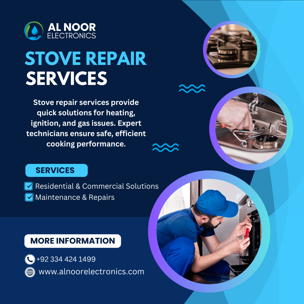 Home navy and blue modern air conditioning installation services instagram post