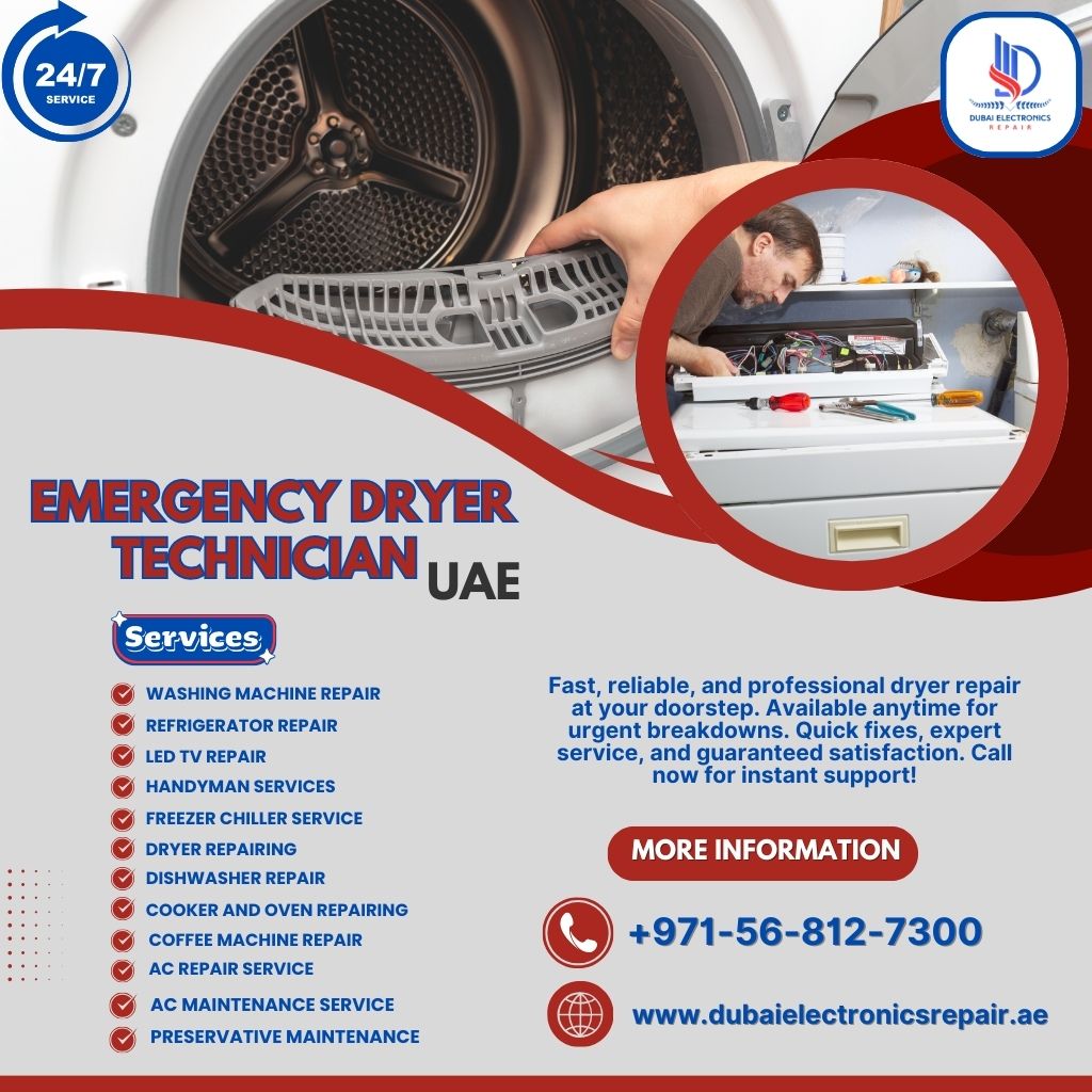 Emergency Dryer Technician UAE